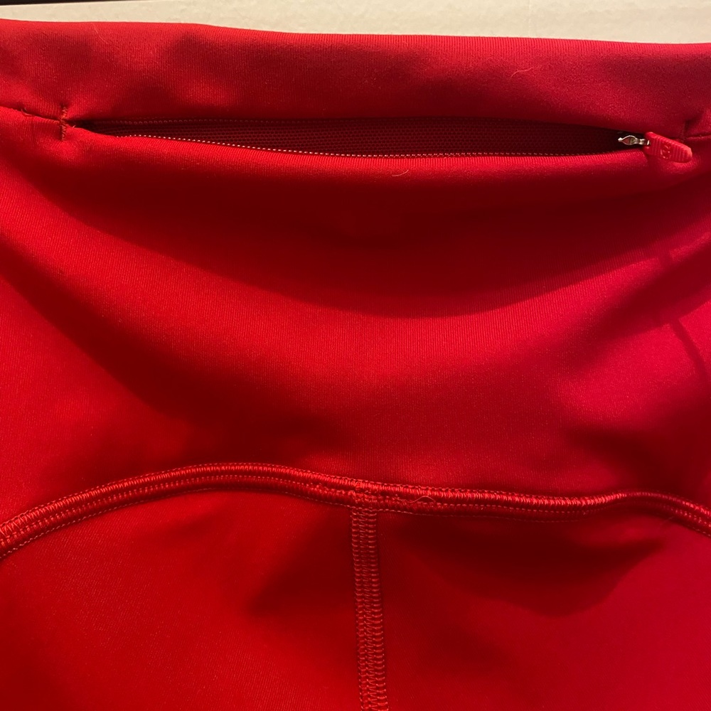 Lululemon red leggings